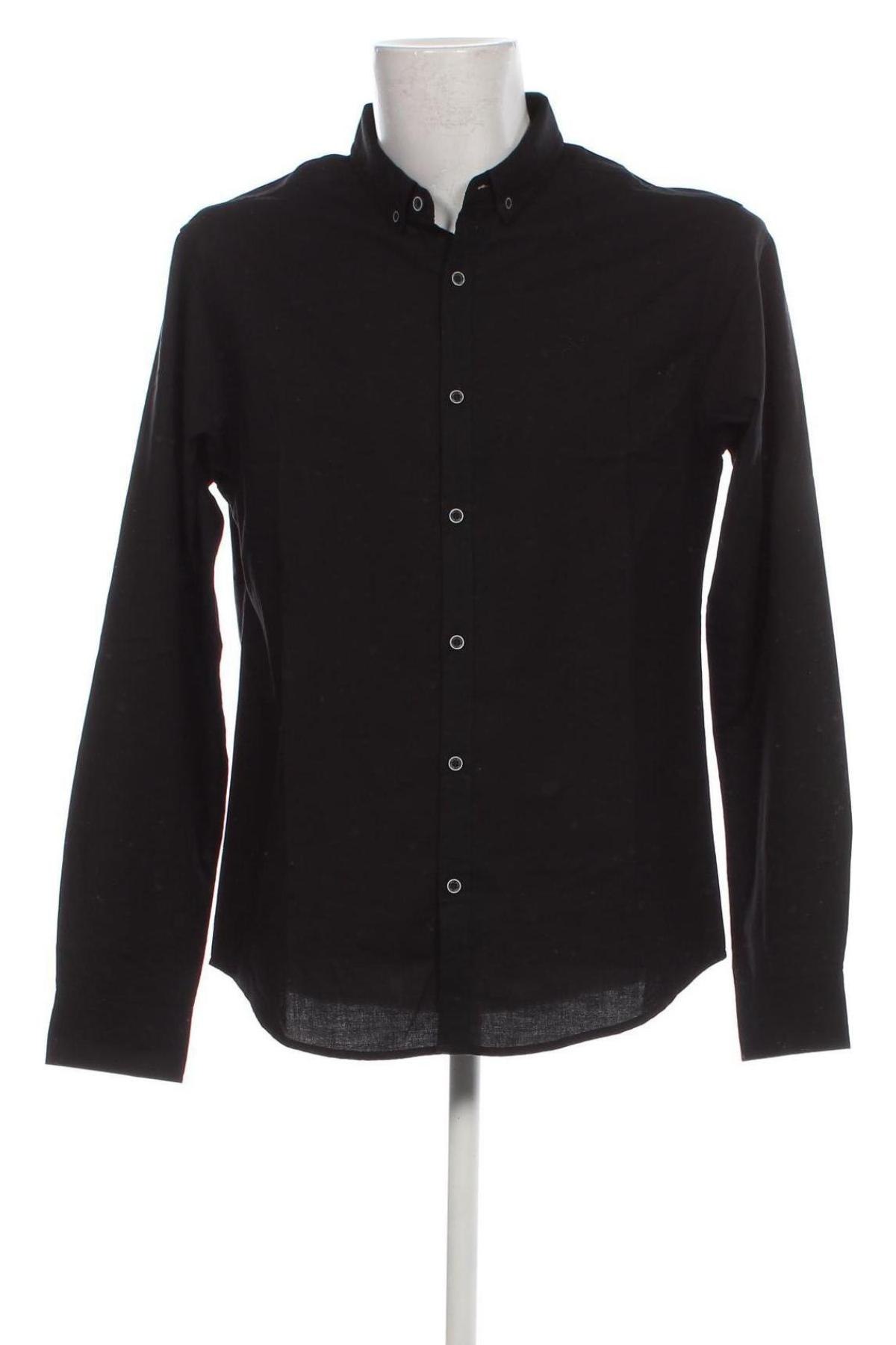 Мъжка риза Iriedaily, Размер L, Цвят Черен, Цена 38,50 лв.