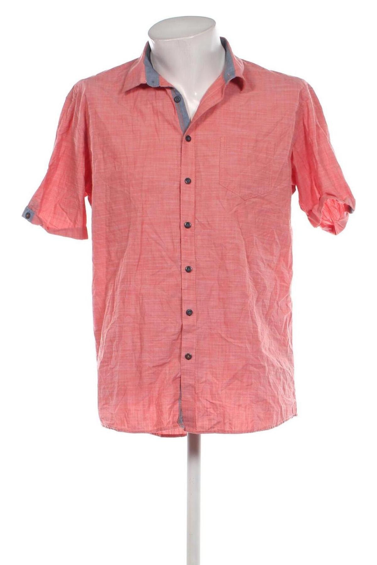 Herrenhemd Jack's, Größe L, Farbe Rot, Preis 10,49 €