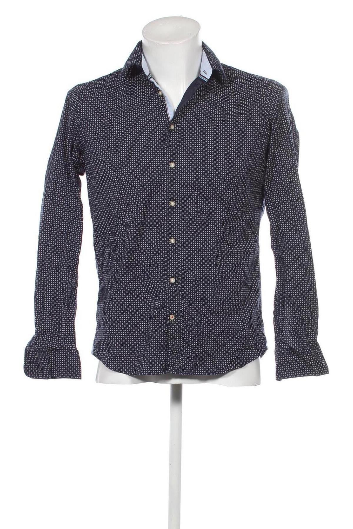 Herrenhemd Jake*s, Größe S, Farbe Blau, Preis 10,65 €