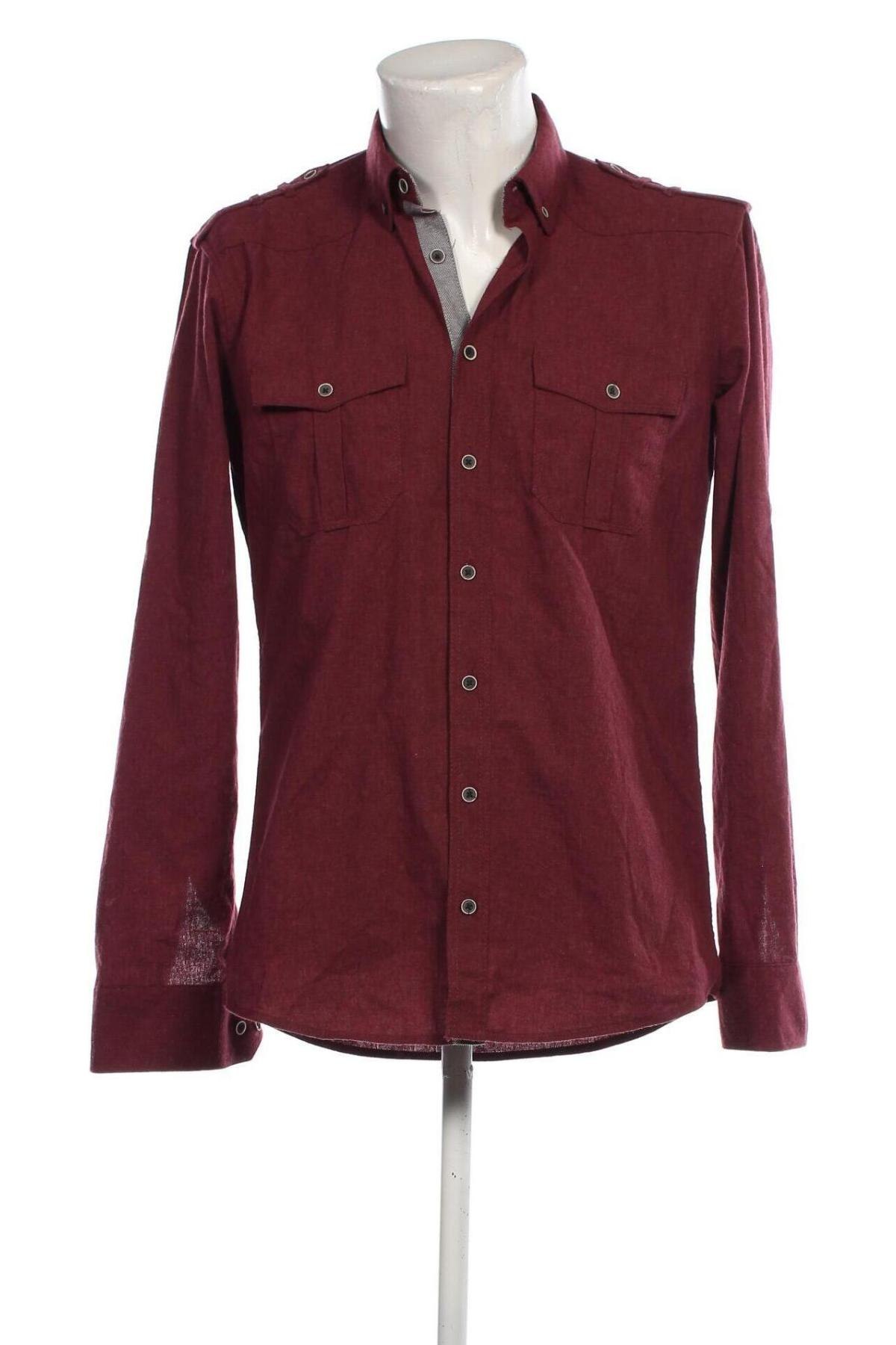 Ανδρικό πουκάμισο Jim Spencer, Μέγεθος M, Χρώμα Βιολετί, Τιμή 8,97 €