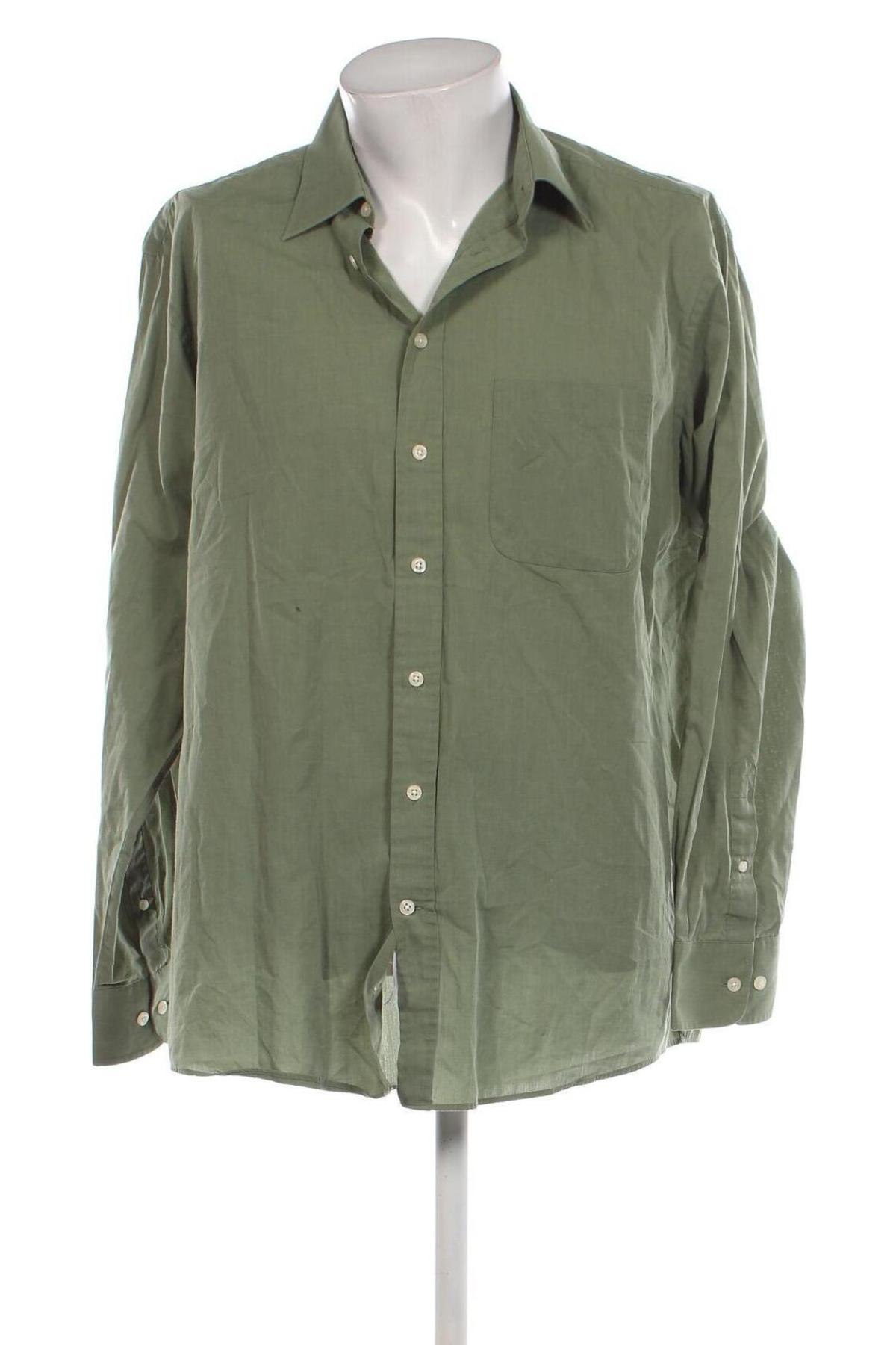 Ανδρικό πουκάμισο Kingfield, Μέγεθος XL, Χρώμα Πράσινο, Τιμή 10,76 €