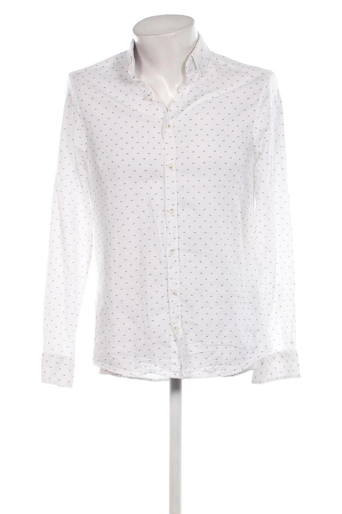 Herrenhemd LC Waikiki, Größe M, Farbe Weiß, Preis € 18,20