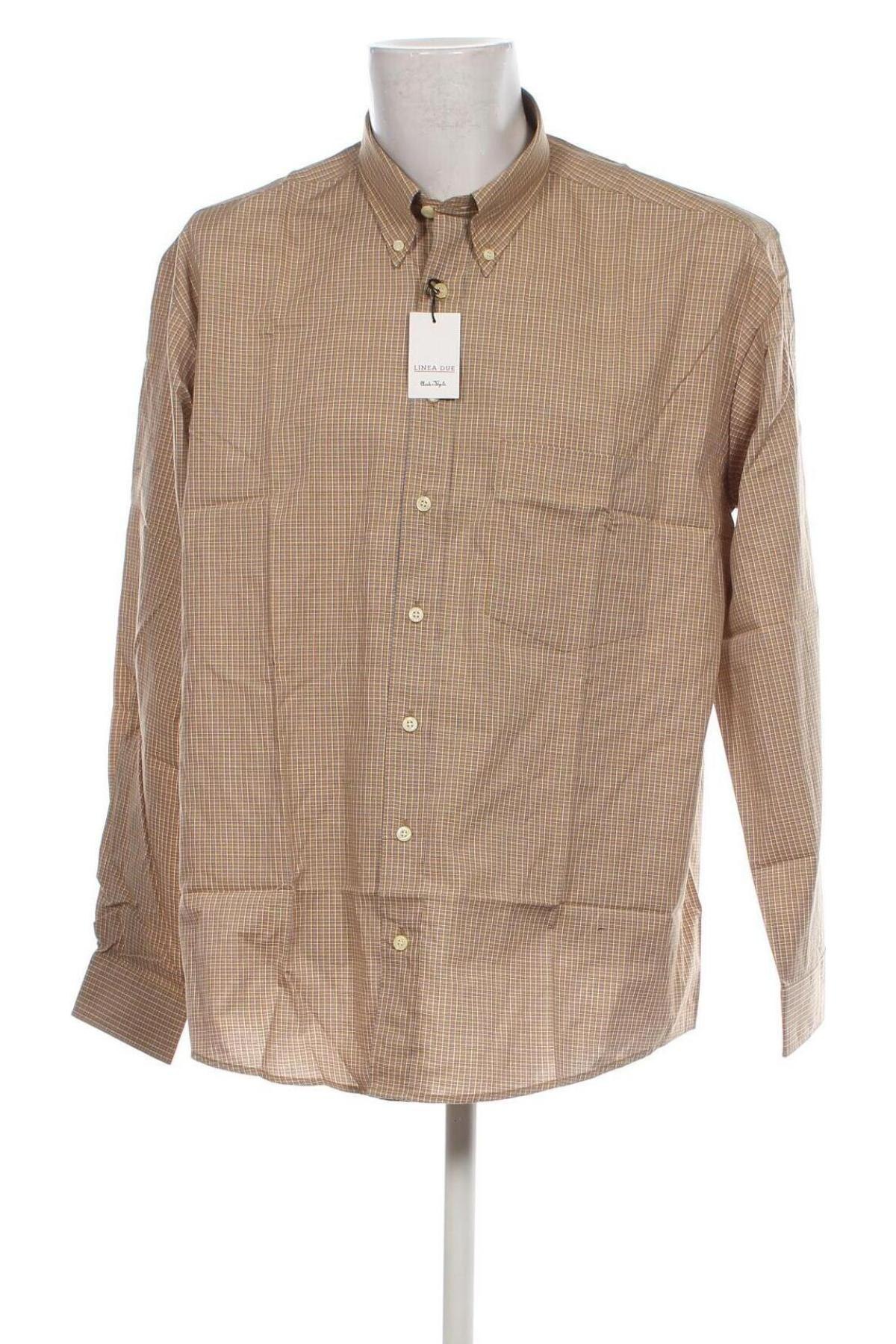 Ανδρικό πουκάμισο Linea Due, Μέγεθος XL, Χρώμα Πολύχρωμο, Τιμή 17,07 €