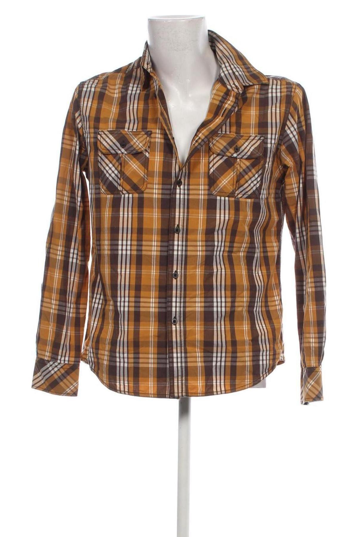 Ανδρικό πουκάμισο Manguun, Μέγεθος L, Χρώμα Πολύχρωμο, Τιμή 9,87 €