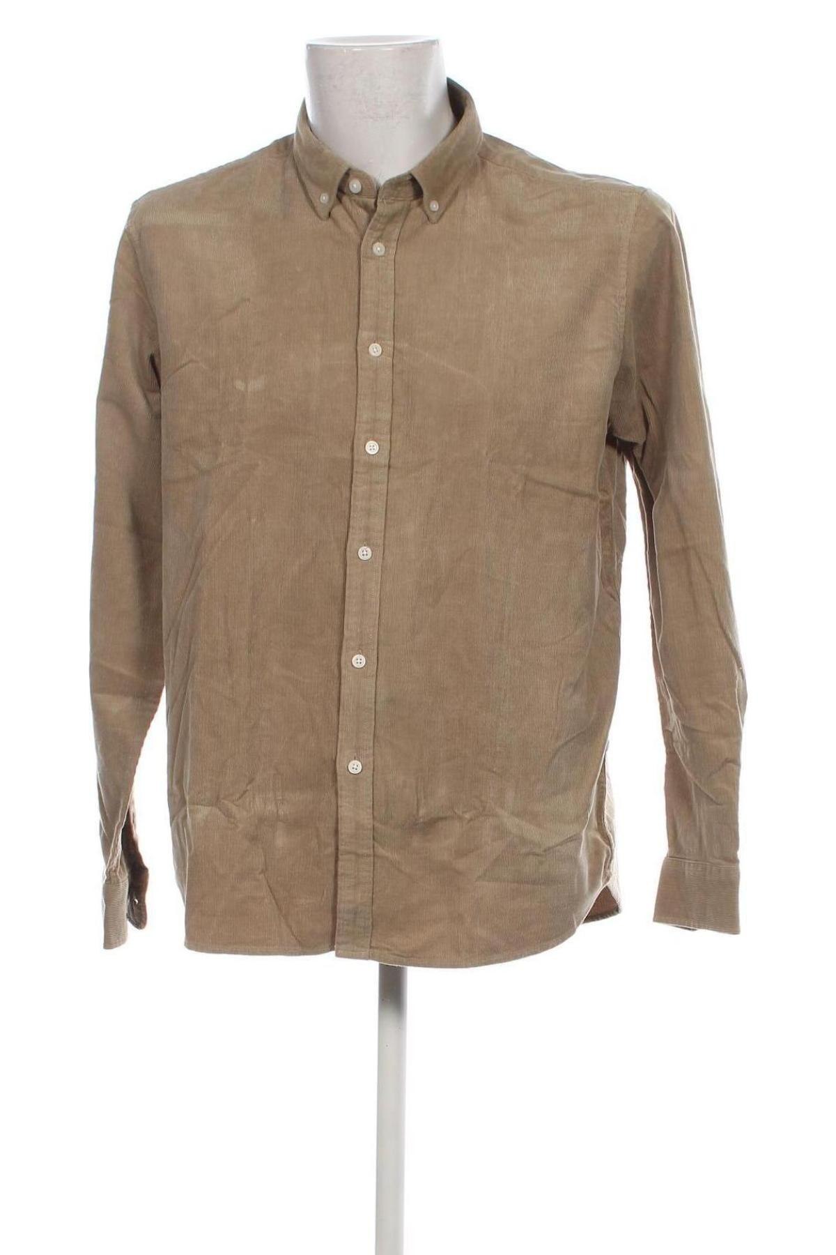 Herrenhemd Minimum, Größe L, Farbe Braun, Preis € 35,16