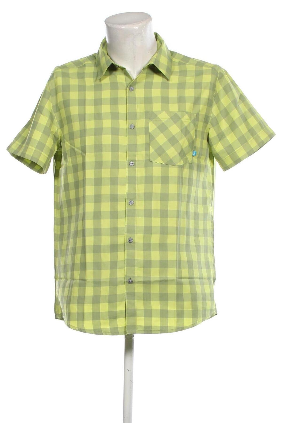 Ανδρικό πουκάμισο Odlo, Μέγεθος L, Χρώμα Κίτρινο, Τιμή 23,81 €