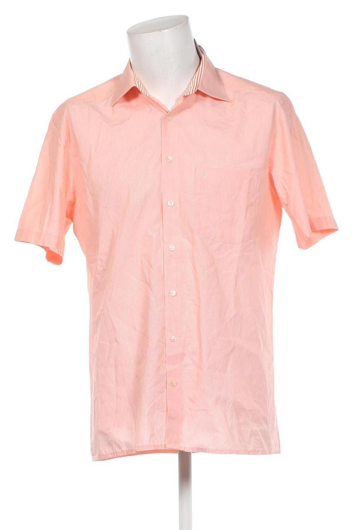 Ανδρικό πουκάμισο Olymp, Μέγεθος L, Χρώμα Πορτοκαλί, Τιμή 29,69 €