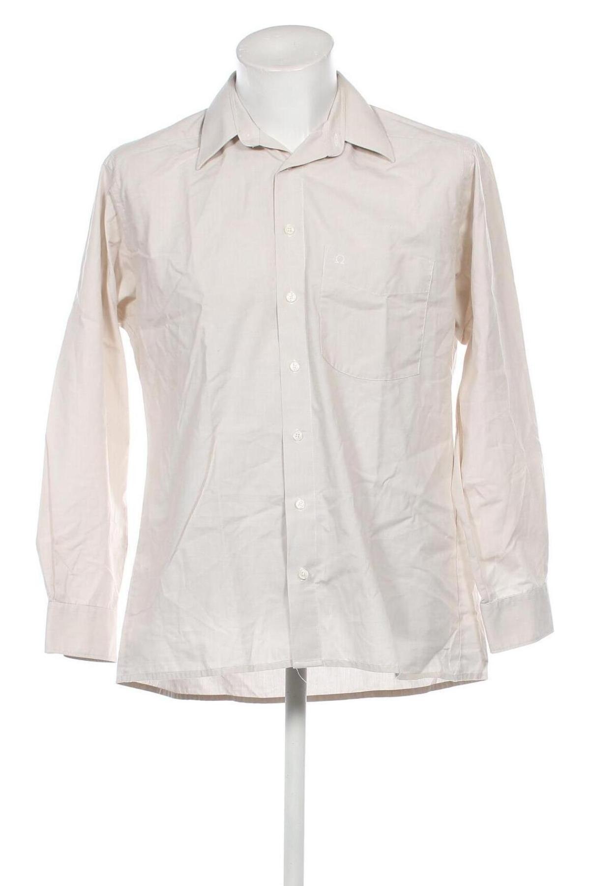 Мъжка риза Olymp, Размер M, Цвят Бежов, Цена 30,25 лв.