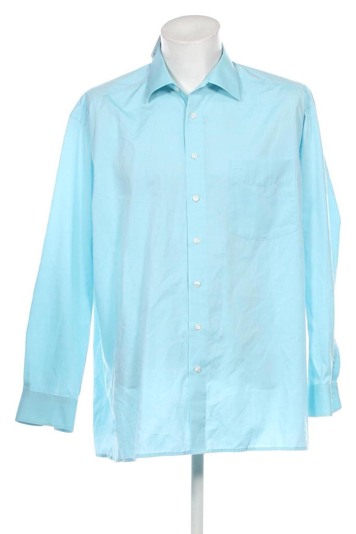 Мъжка риза Olymp, Размер XXL, Цвят Син, Цена 30,25 лв.