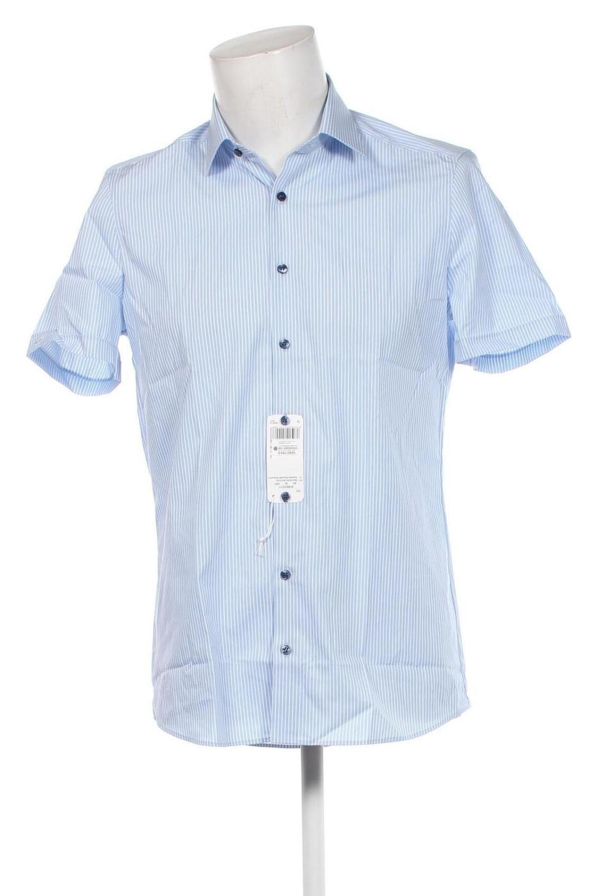 Мъжка риза Olymp, Размер M, Цвят Син, Цена 64,80 лв.