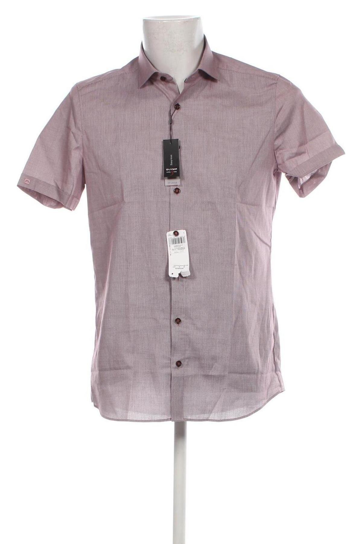 Ανδρικό πουκάμισο Olymp, Μέγεθος M, Χρώμα Ρόζ , Τιμή 33,40 €