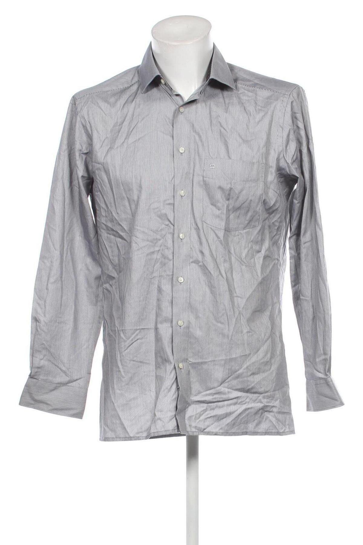 Мъжка риза Olymp, Размер L, Цвят Сив, Цена 30,25 лв.
