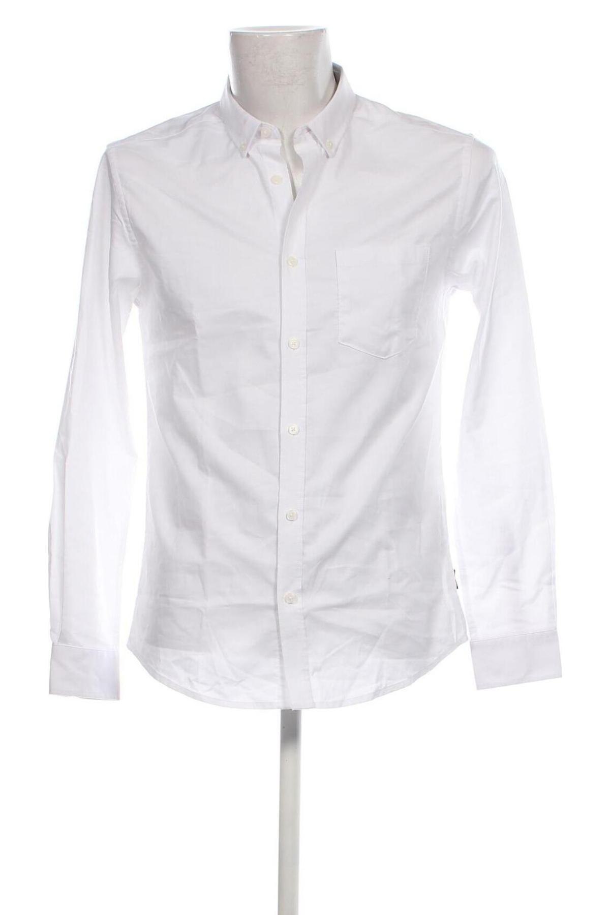 Herrenhemd Only & Sons, Größe M, Farbe Weiß, Preis 14,23 €