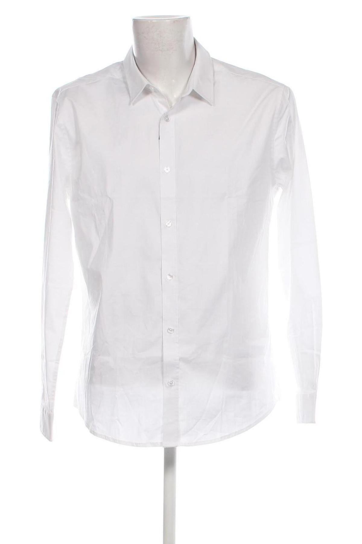 Мъжка риза Only & Sons, Размер XL, Цвят Бял, Цена 34,50 лв.