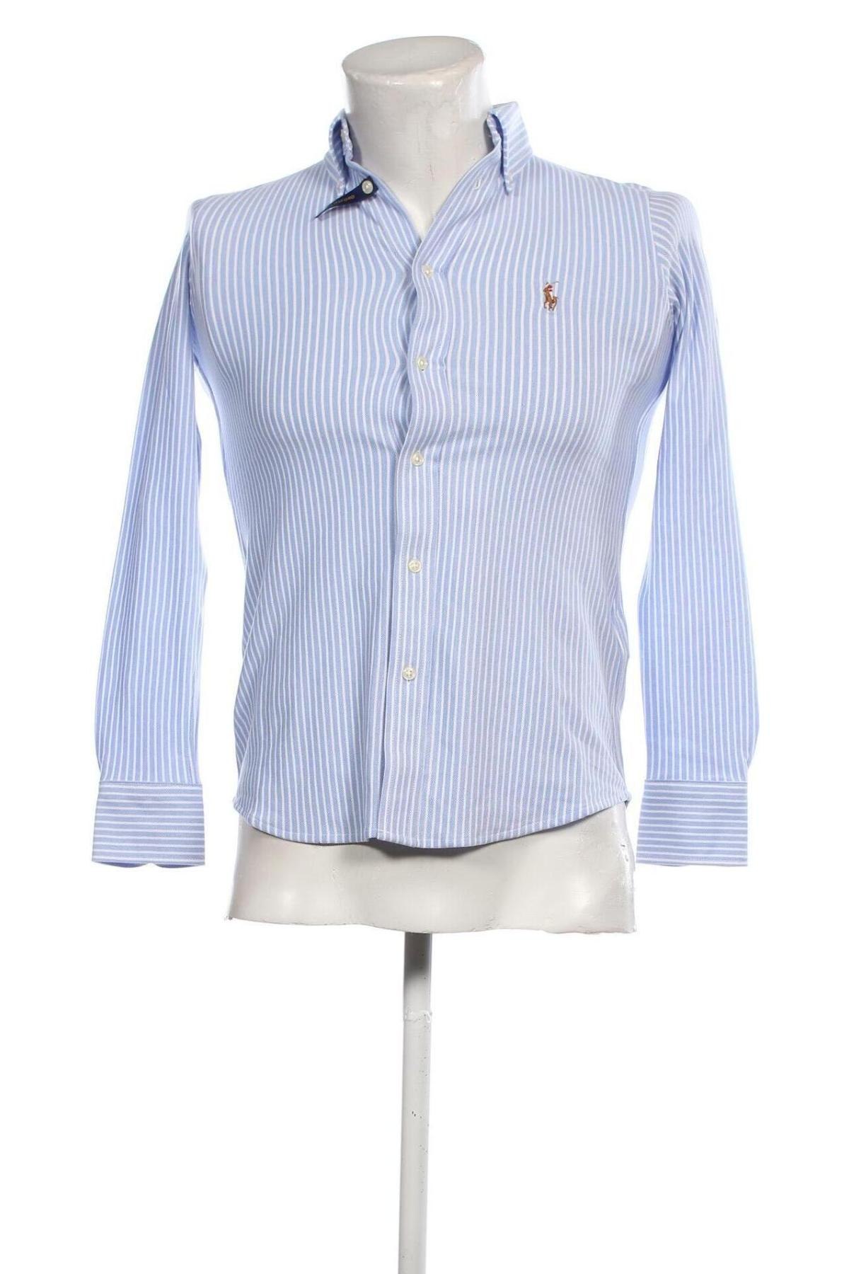 Męska koszula Polo By Ralph Lauren, Rozmiar S, Kolor Niebieski, Cena 350,24 zł
