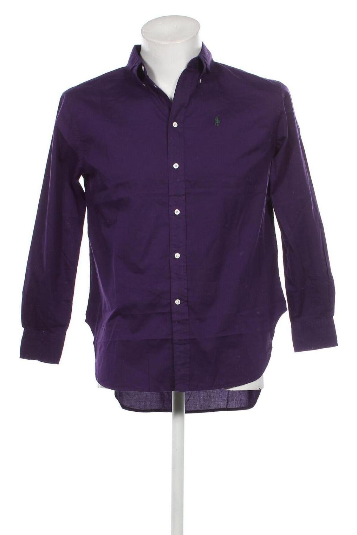 Herrenhemd Polo By Ralph Lauren, Größe XS, Farbe Lila, Preis 67,73 €