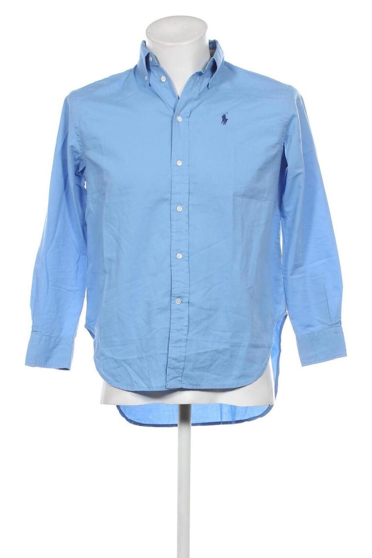 Herrenhemd Polo By Ralph Lauren, Größe XS, Farbe Blau, Preis 67,73 €