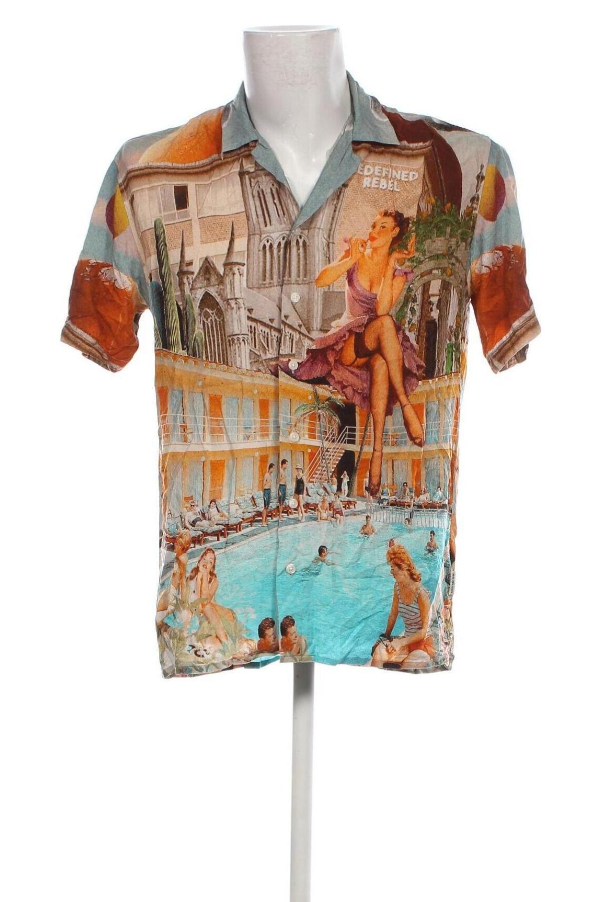 Herrenhemd Rebel, Größe M, Farbe Mehrfarbig, Preis 23,71 €