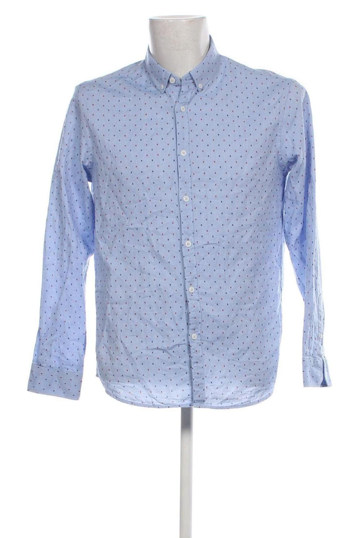 Herrenhemd Reserved, Größe L, Farbe Blau, Preis 10,09 €