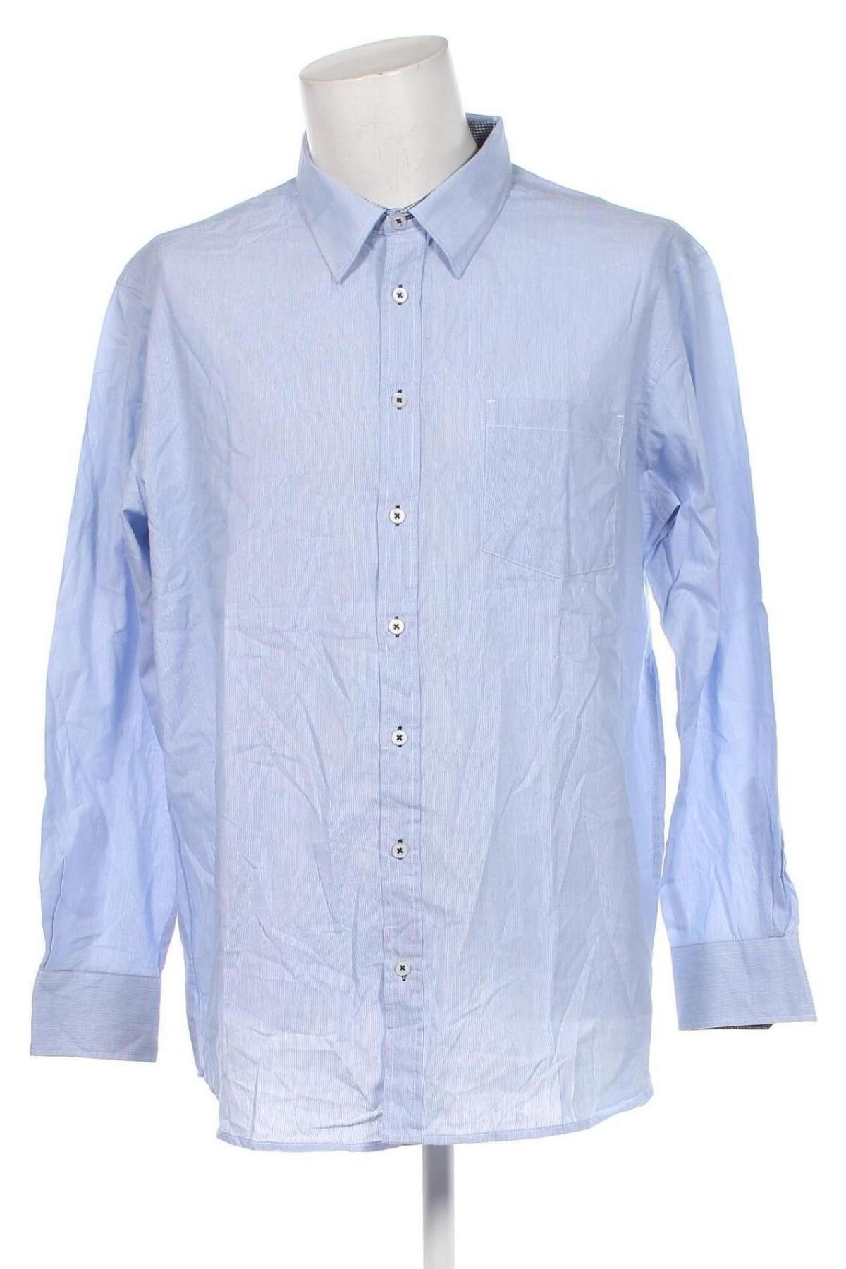 Ανδρικό πουκάμισο Reward, Μέγεθος XXL, Χρώμα Μπλέ, Τιμή 17,94 €