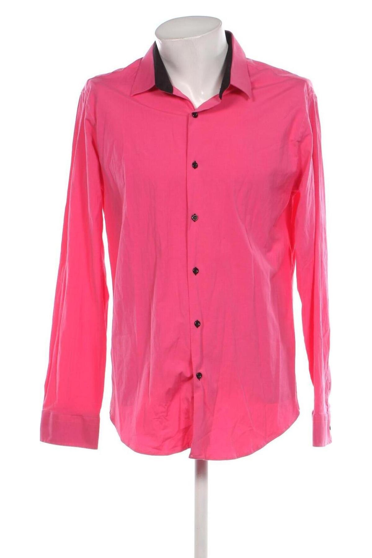 Мъжка риза Rusty Neal, Размер XXL, Цвят Розов, Цена 19,94 лв.