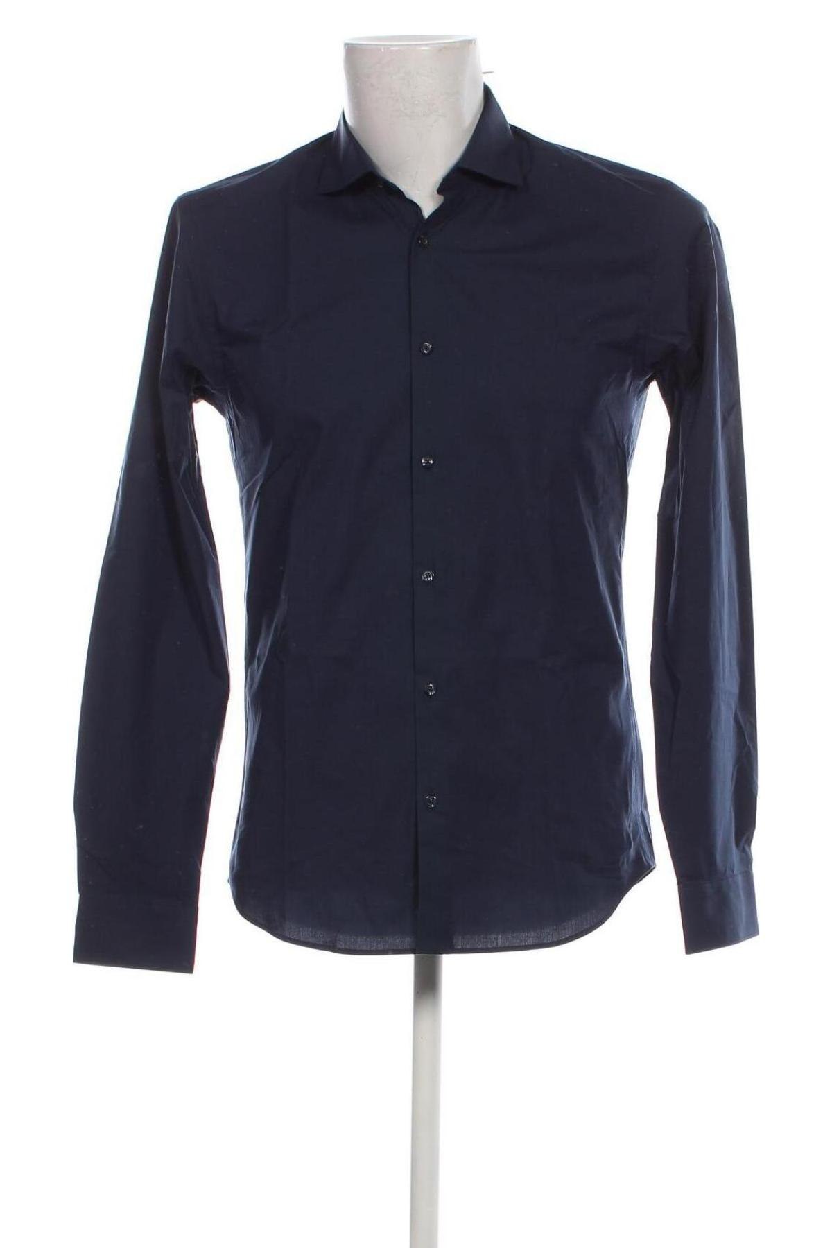 Ανδρικό πουκάμισο Scotch & Soda, Μέγεθος M, Χρώμα Μπλέ, Τιμή 45,64 €