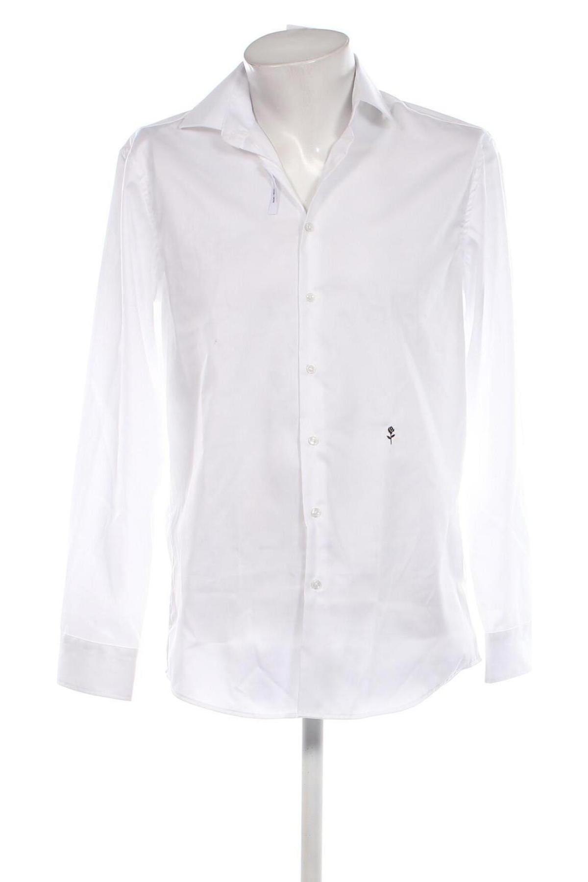 Herrenhemd Seidensticker, Größe M, Farbe Weiß, Preis 21,83 €
