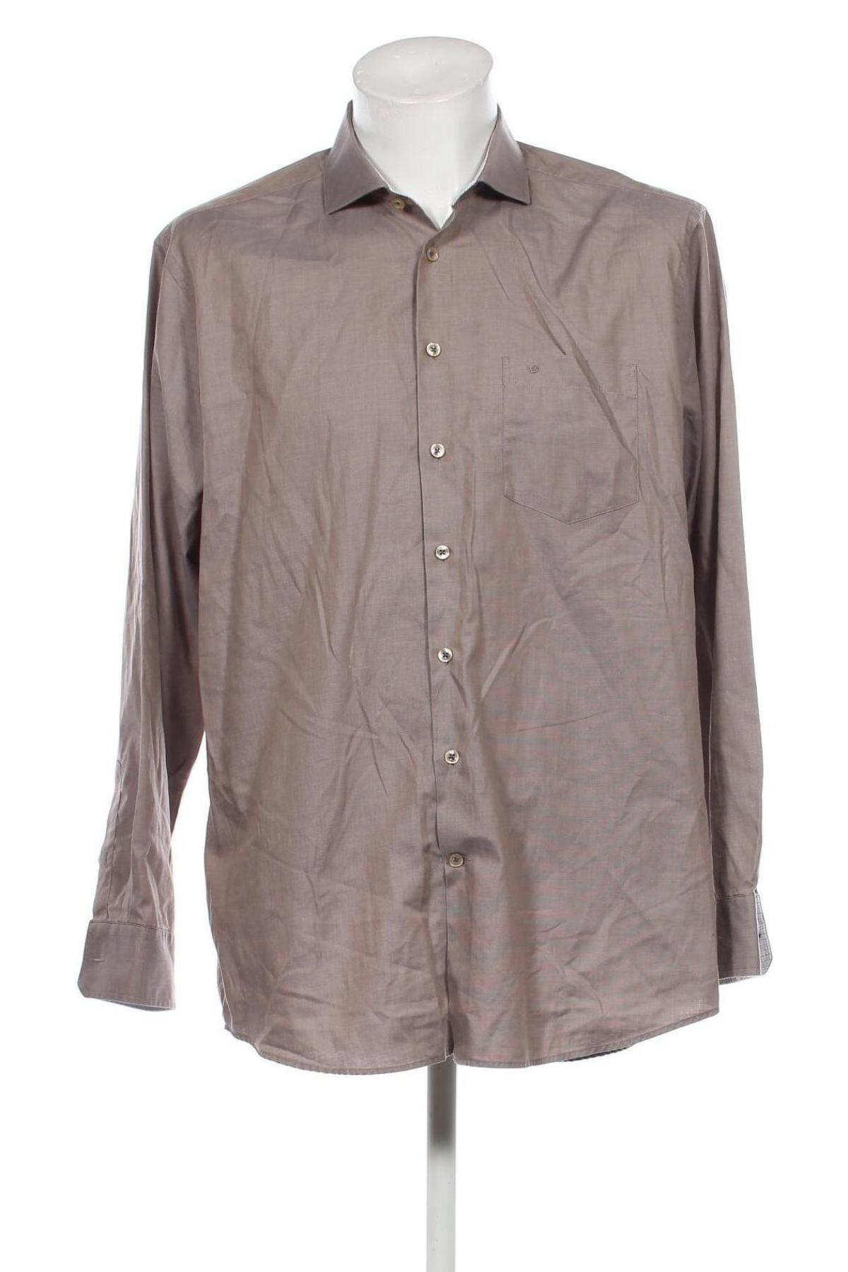 Ανδρικό πουκάμισο Seidensticker, Μέγεθος XL, Χρώμα  Μπέζ, Τιμή 11,57 €
