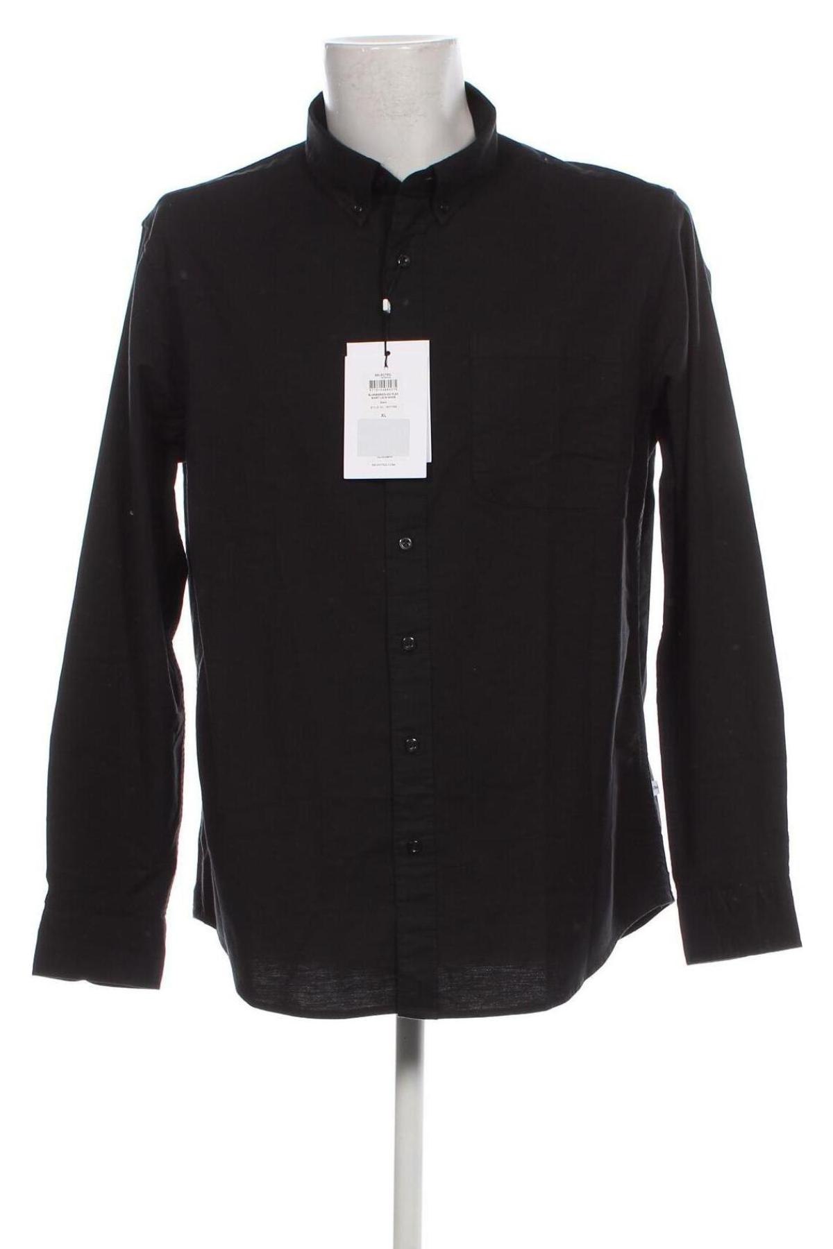 Pánska košeľa  Selected Homme, Veľkosť XL, Farba Čierna, Cena  26,37 €
