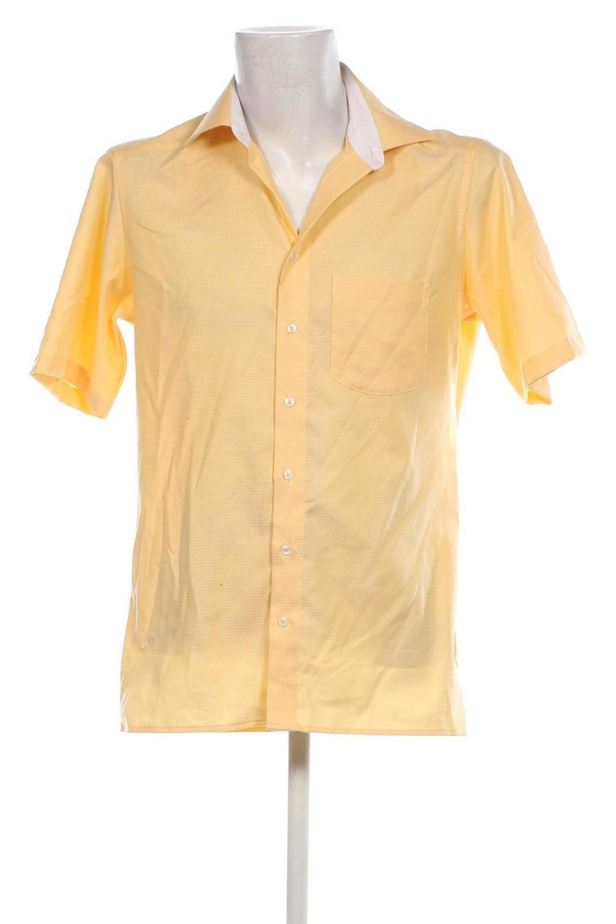 Herrenhemd Tailor & Son, Größe M, Farbe Gelb, Preis 11,50 €