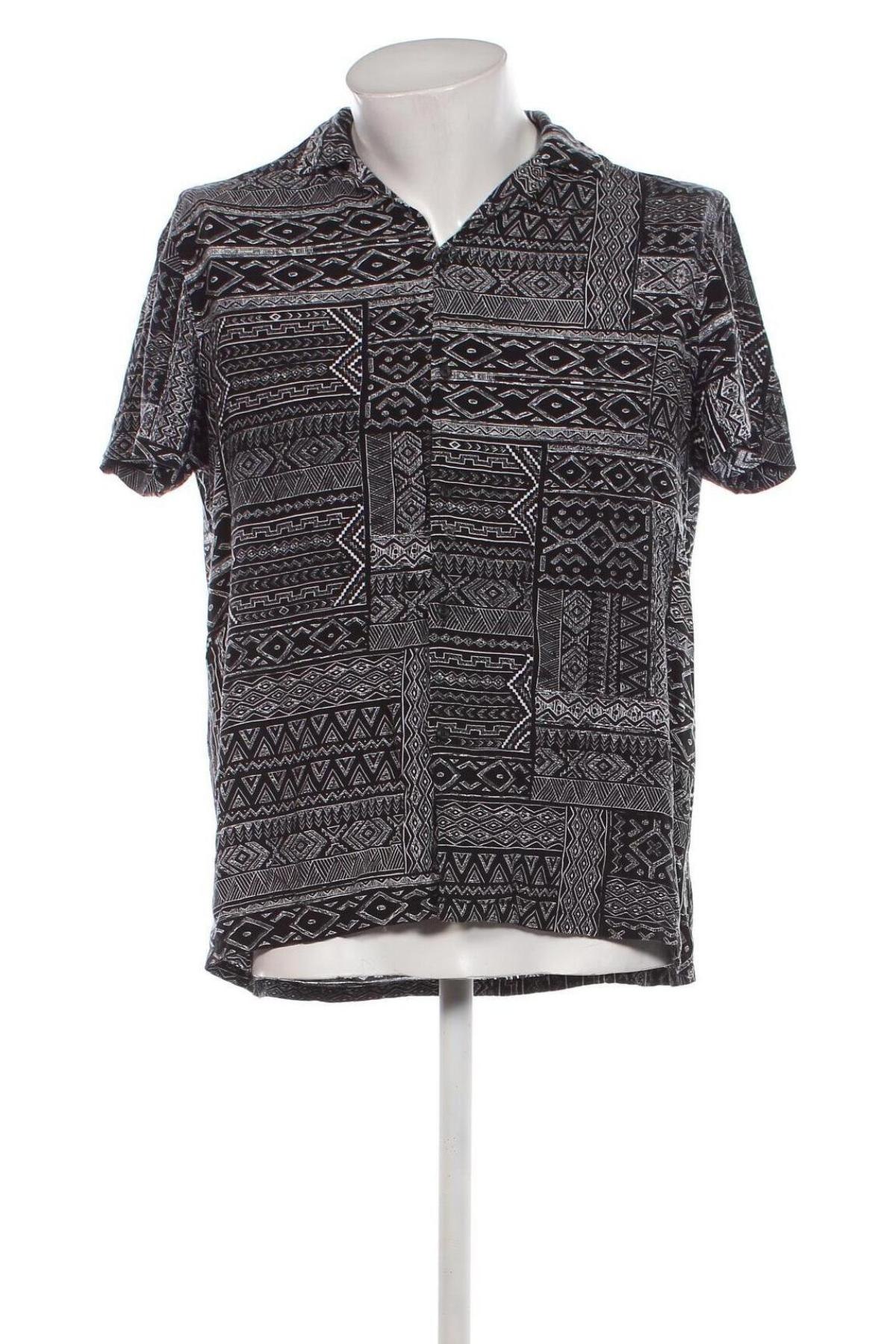 Ανδρικό πουκάμισο Terranova, Μέγεθος M, Χρώμα Μαύρο, Τιμή 14,84 €