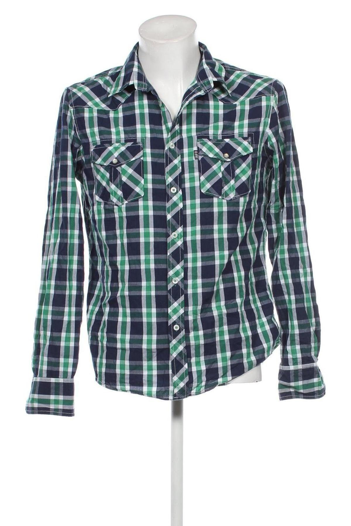Ανδρικό πουκάμισο Terranova, Μέγεθος L, Χρώμα Πολύχρωμο, Τιμή 9,87 €