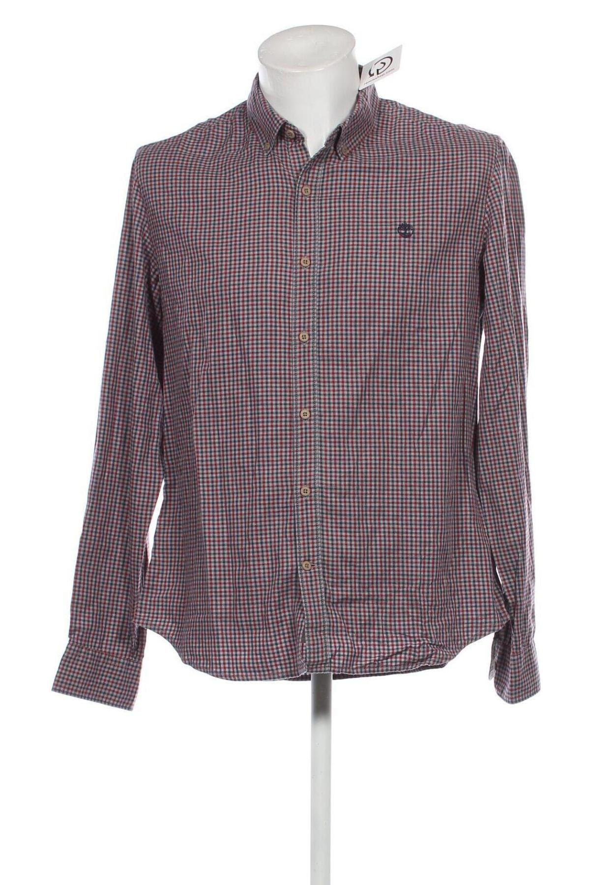 Мъжка риза Timberland, Размер L, Цвят Многоцветен, Цена 41,25 лв.