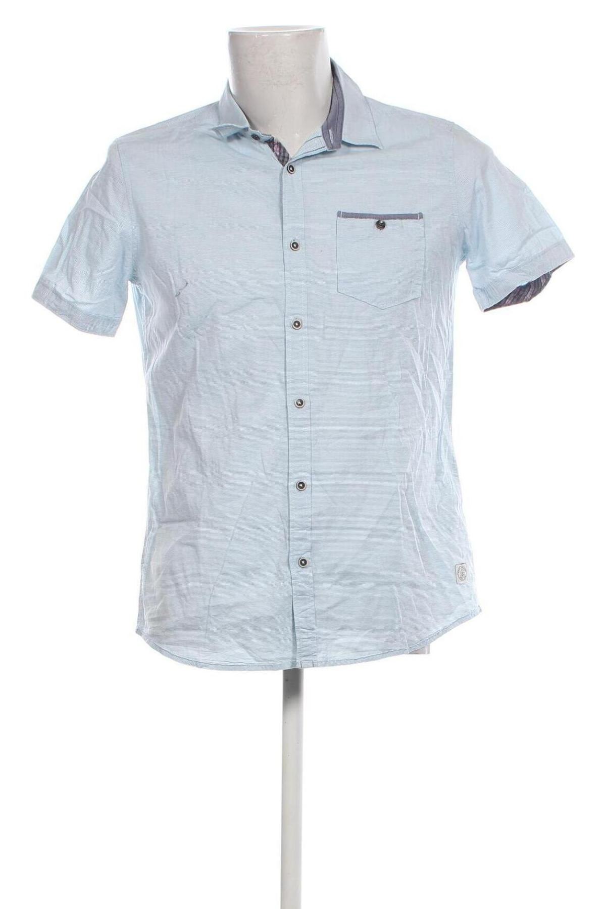 Ανδρικό πουκάμισο Tom Tailor, Μέγεθος M, Χρώμα Μπλέ, Τιμή 12,62 €
