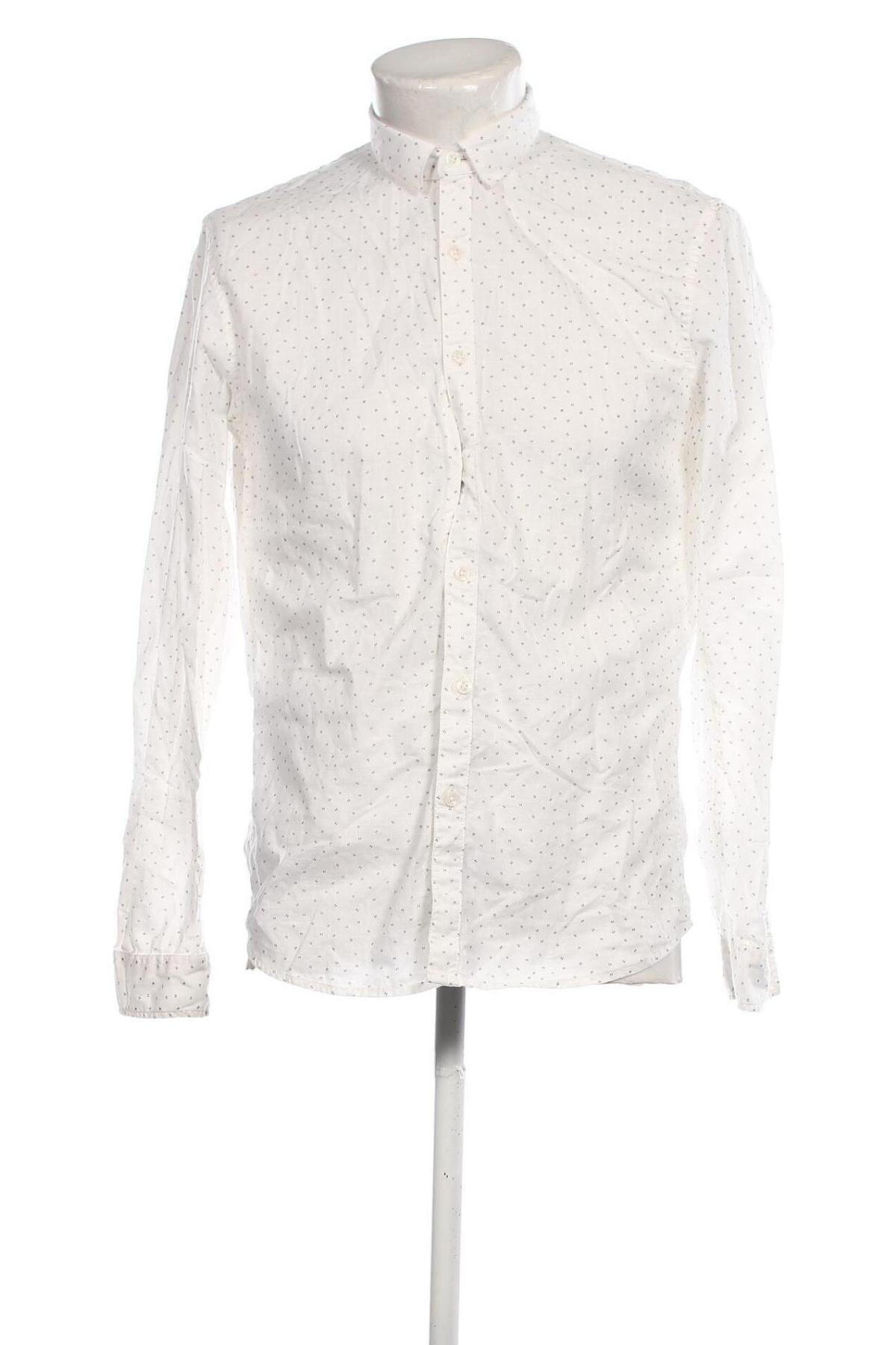 Ανδρικό πουκάμισο Tom Tailor, Μέγεθος M, Χρώμα Λευκό, Τιμή 21,03 €