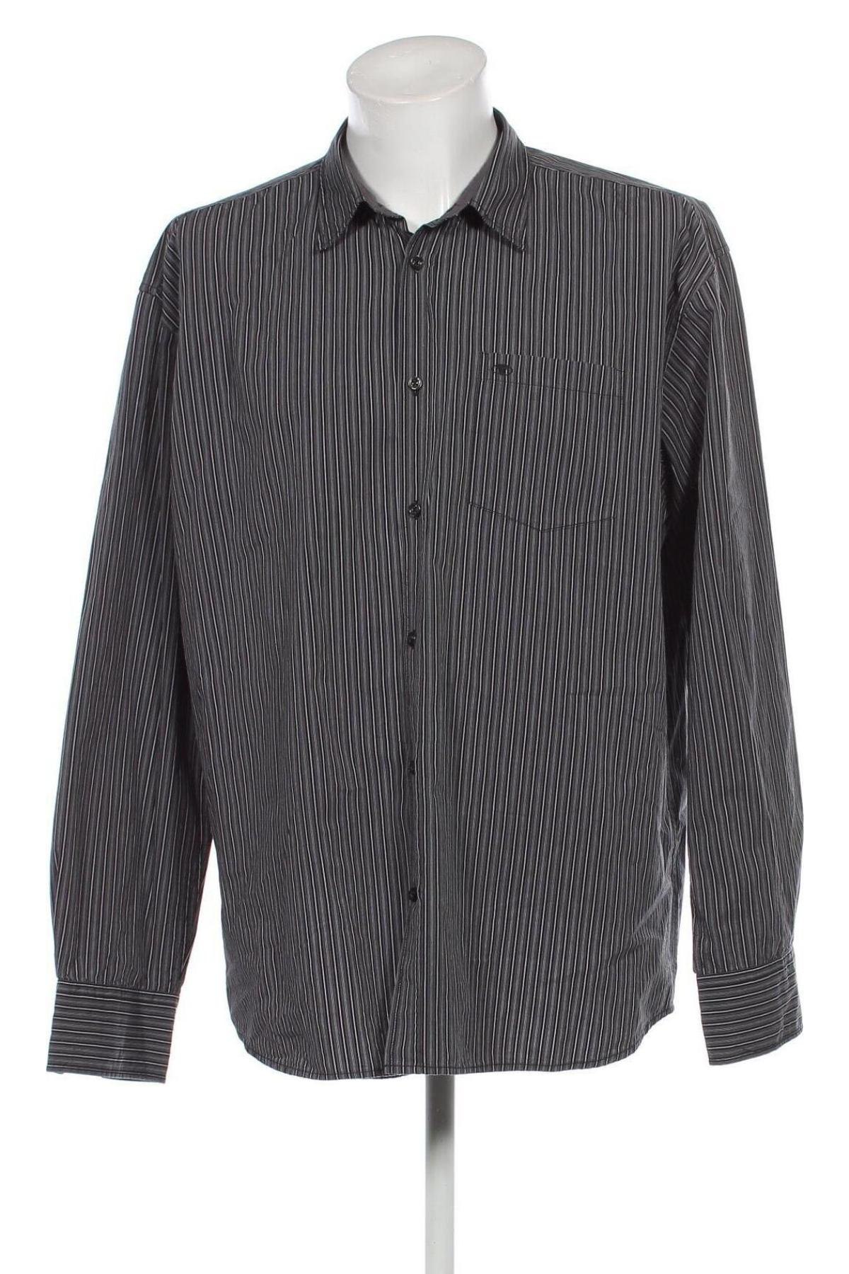 Ανδρικό πουκάμισο Tom Tailor, Μέγεθος 3XL, Χρώμα Γκρί, Τιμή 21,03 €