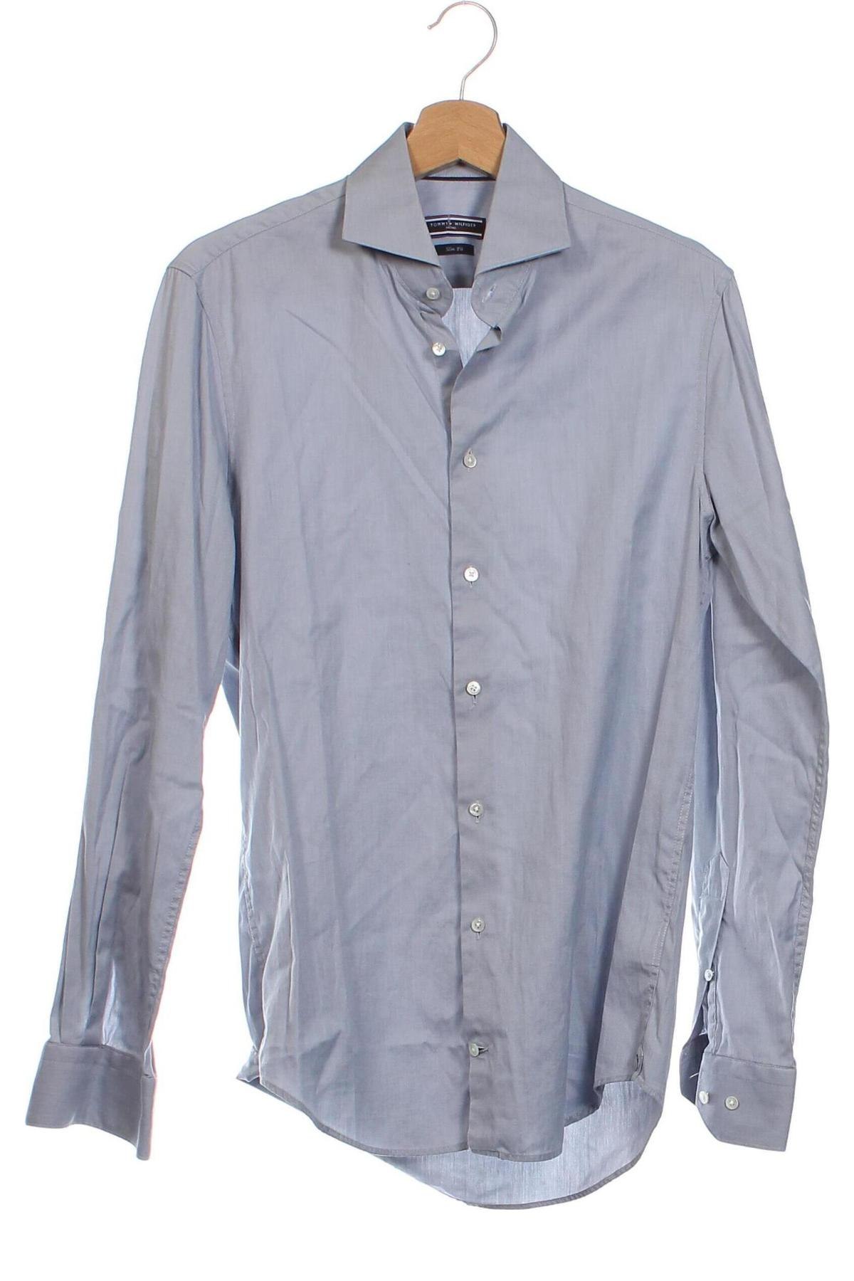 Herrenhemd Tommy Hilfiger, Größe S, Farbe Blau, Preis € 26,98