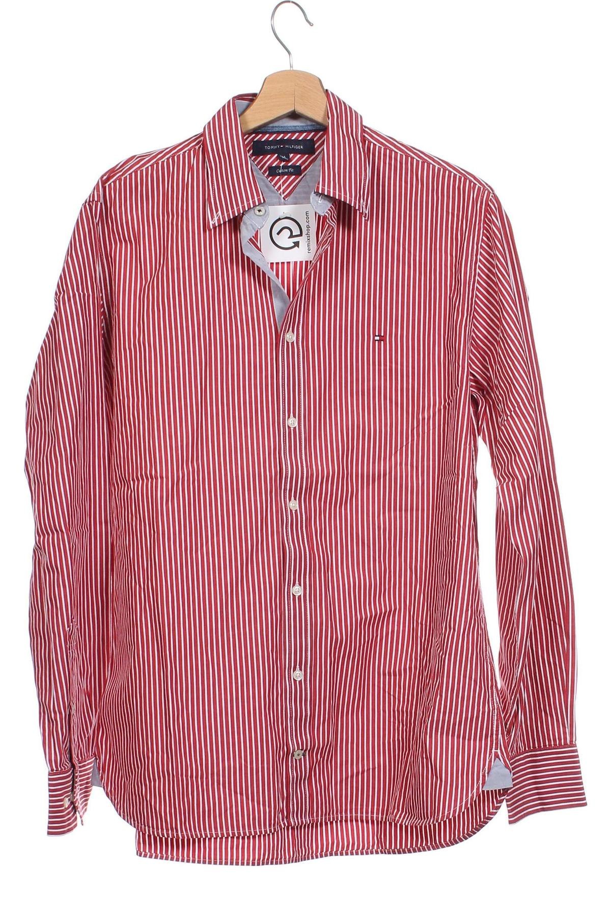 Pánská košile  Tommy Hilfiger, Velikost M, Barva Červená, Cena  598,00 Kč