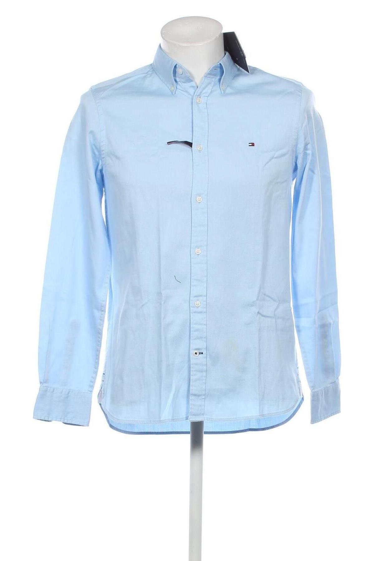 Herrenhemd Tommy Hilfiger, Größe M, Farbe Blau, Preis 88,66 €