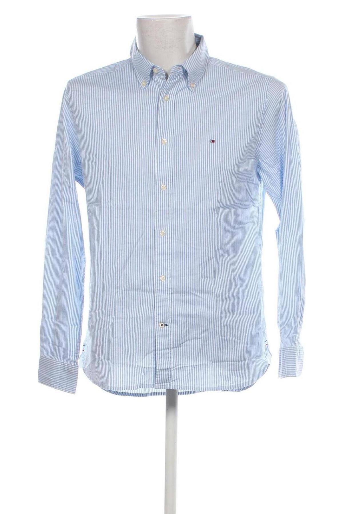 Мъжка риза Tommy Hilfiger, Размер M, Цвят Многоцветен, Цена 172,00 лв.