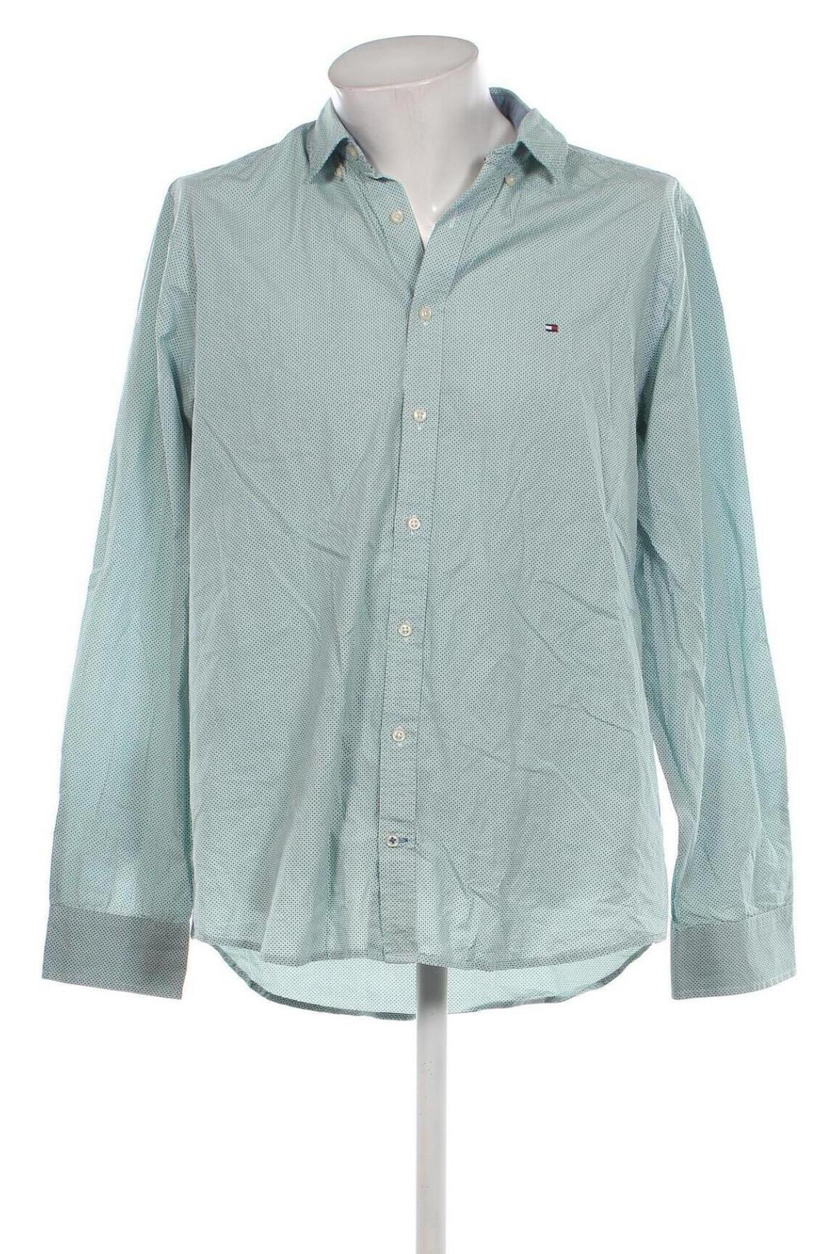 Мъжка риза Tommy Hilfiger, Размер XXL, Цвят Син, Цена 37,50 лв.