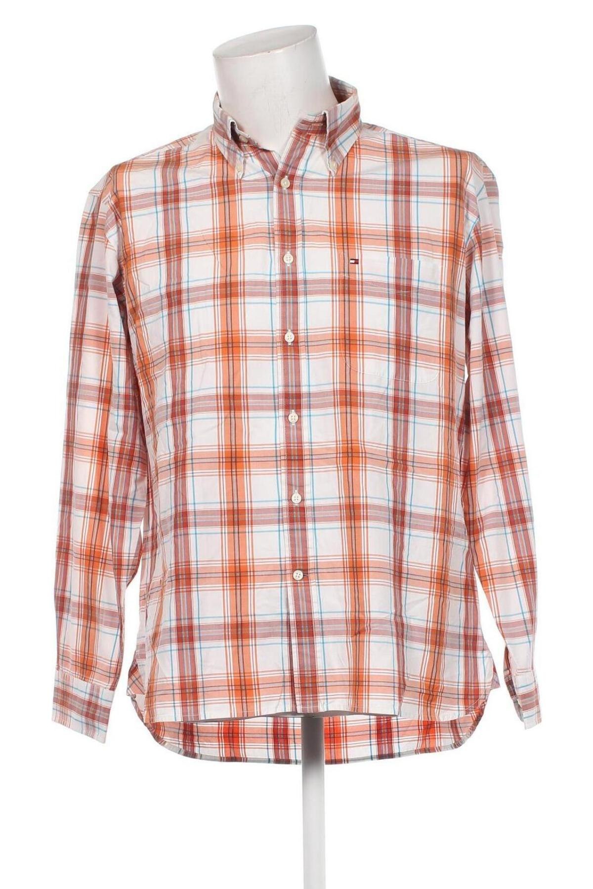 Ανδρικό πουκάμισο Tommy Hilfiger, Μέγεθος L, Χρώμα Πολύχρωμο, Τιμή 25,51 €