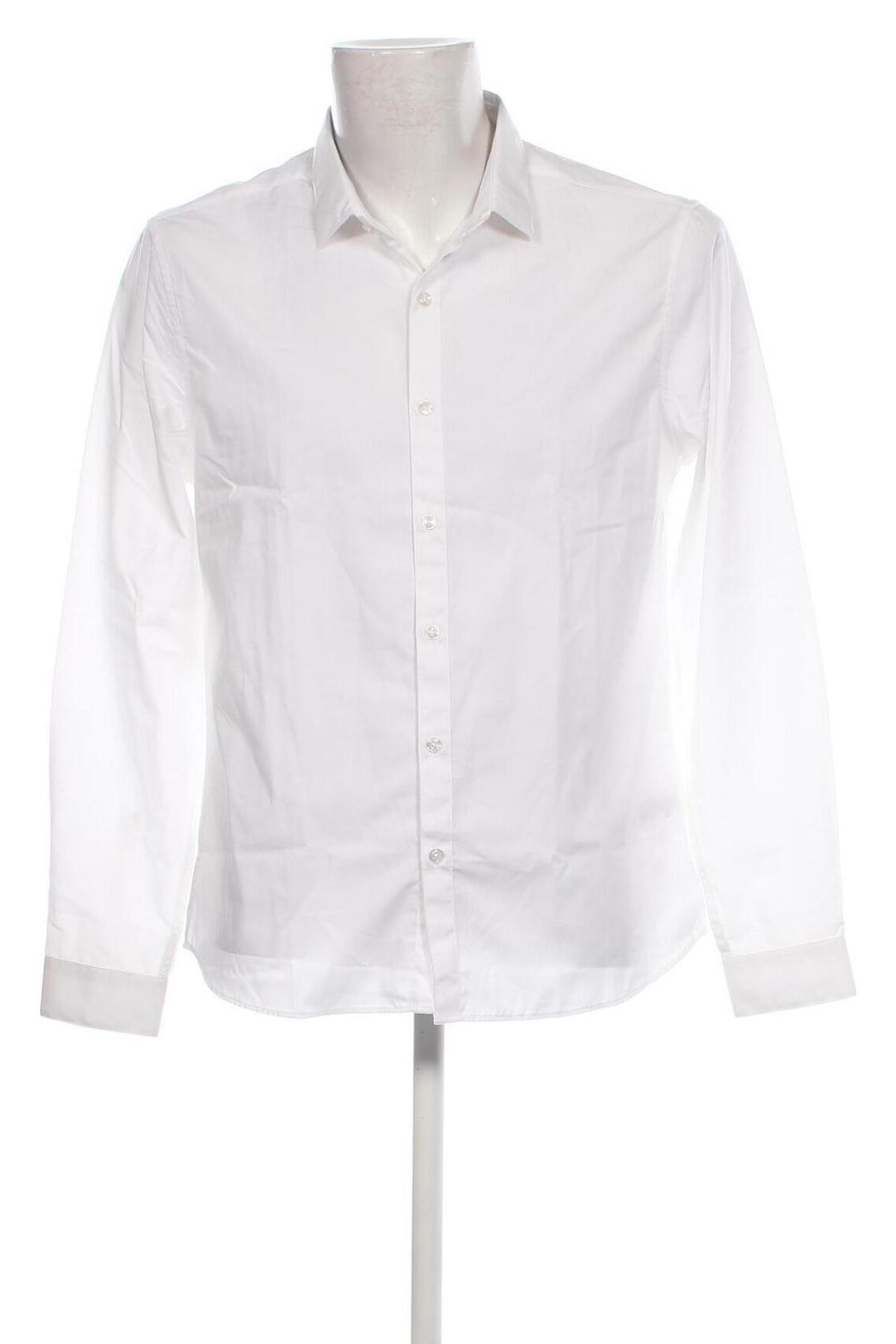 Мъжка риза Topman, Размер L, Цвят Бял, Цена 42,35 лв.