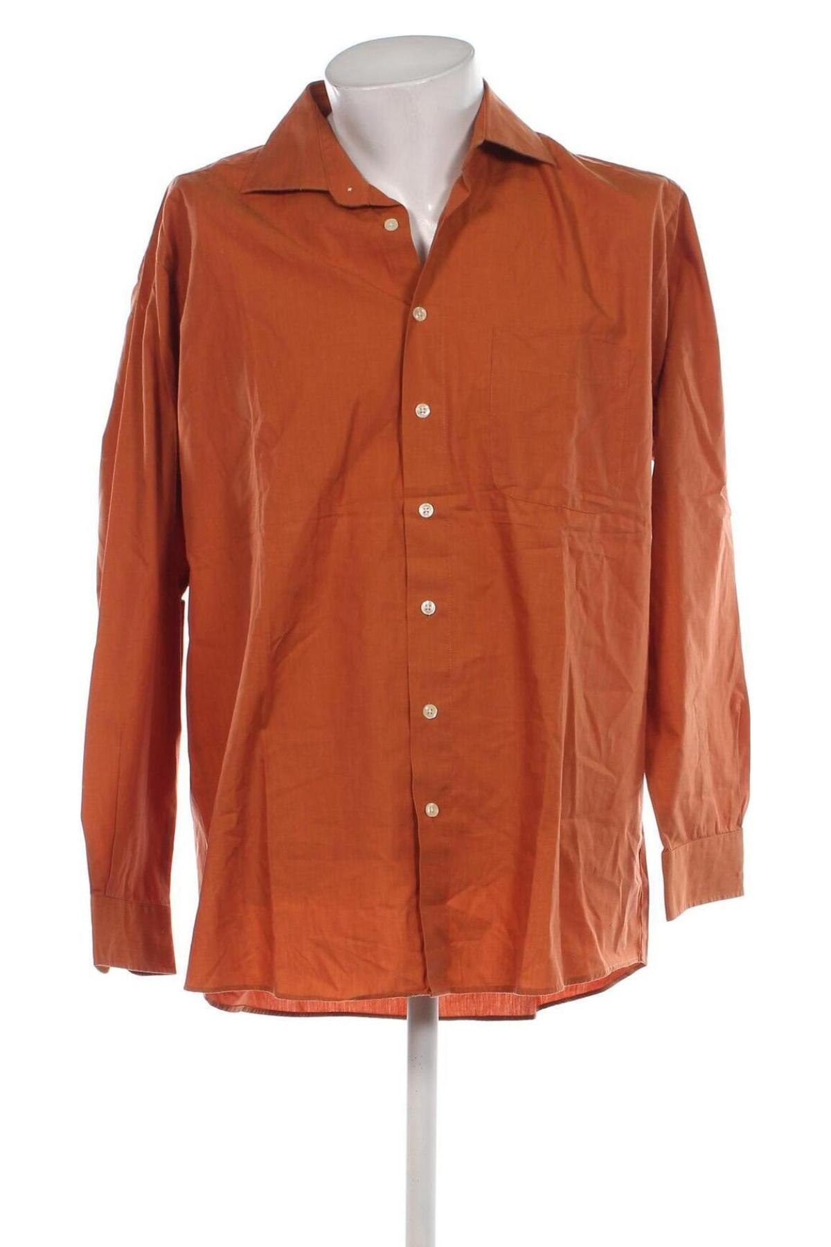 Ανδρικό πουκάμισο Travel Master, Μέγεθος XL, Χρώμα Πορτοκαλί, Τιμή 10,54 €
