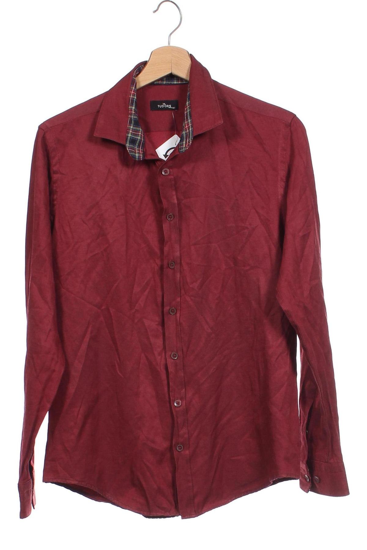 Pánska košeľa  Tudors, Veľkosť M, Farba Červená, Cena  8,22 €