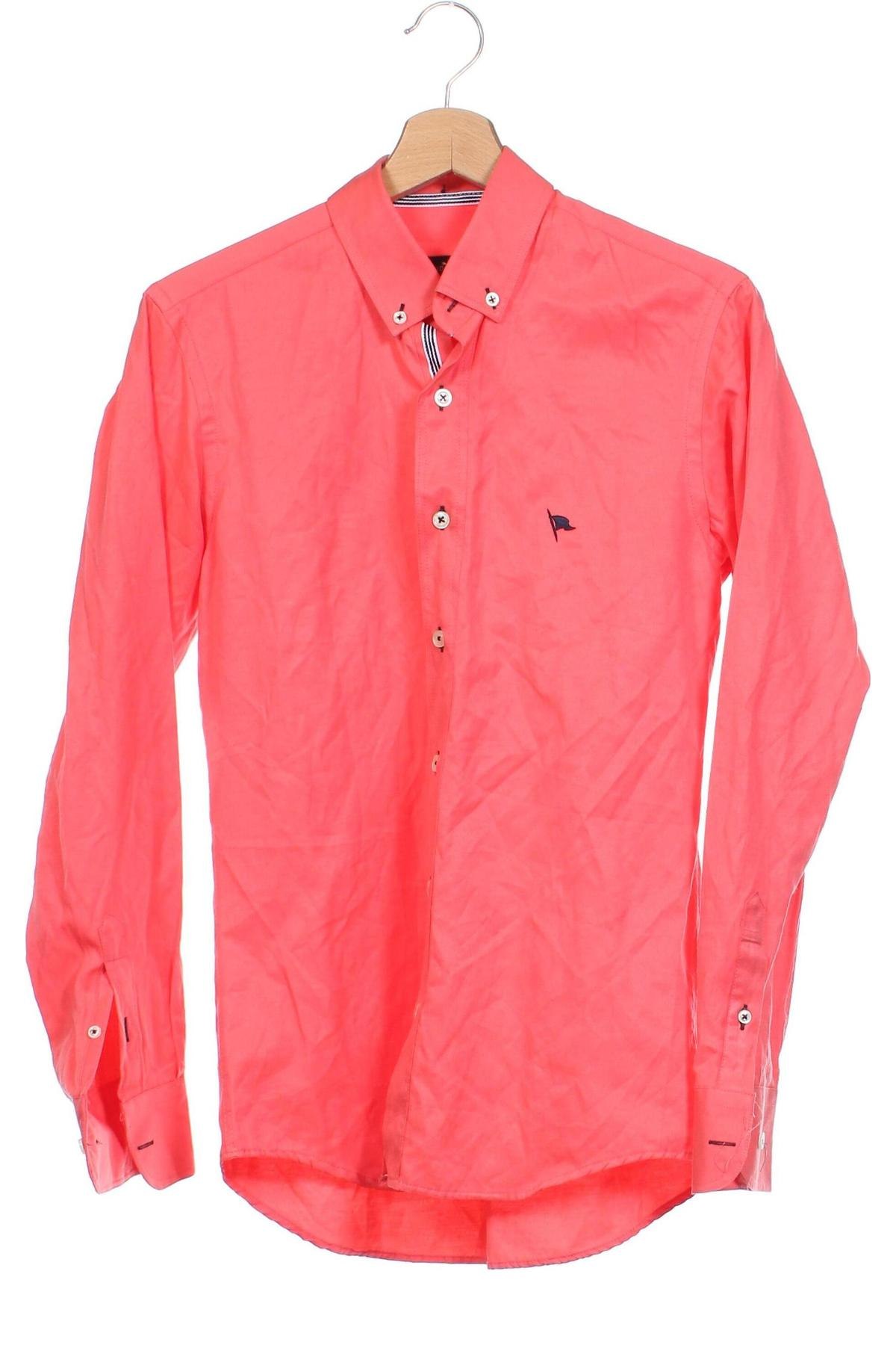 Мъжка риза Tudors, Размер S, Цвят Розов, Цена 14,50 лв.