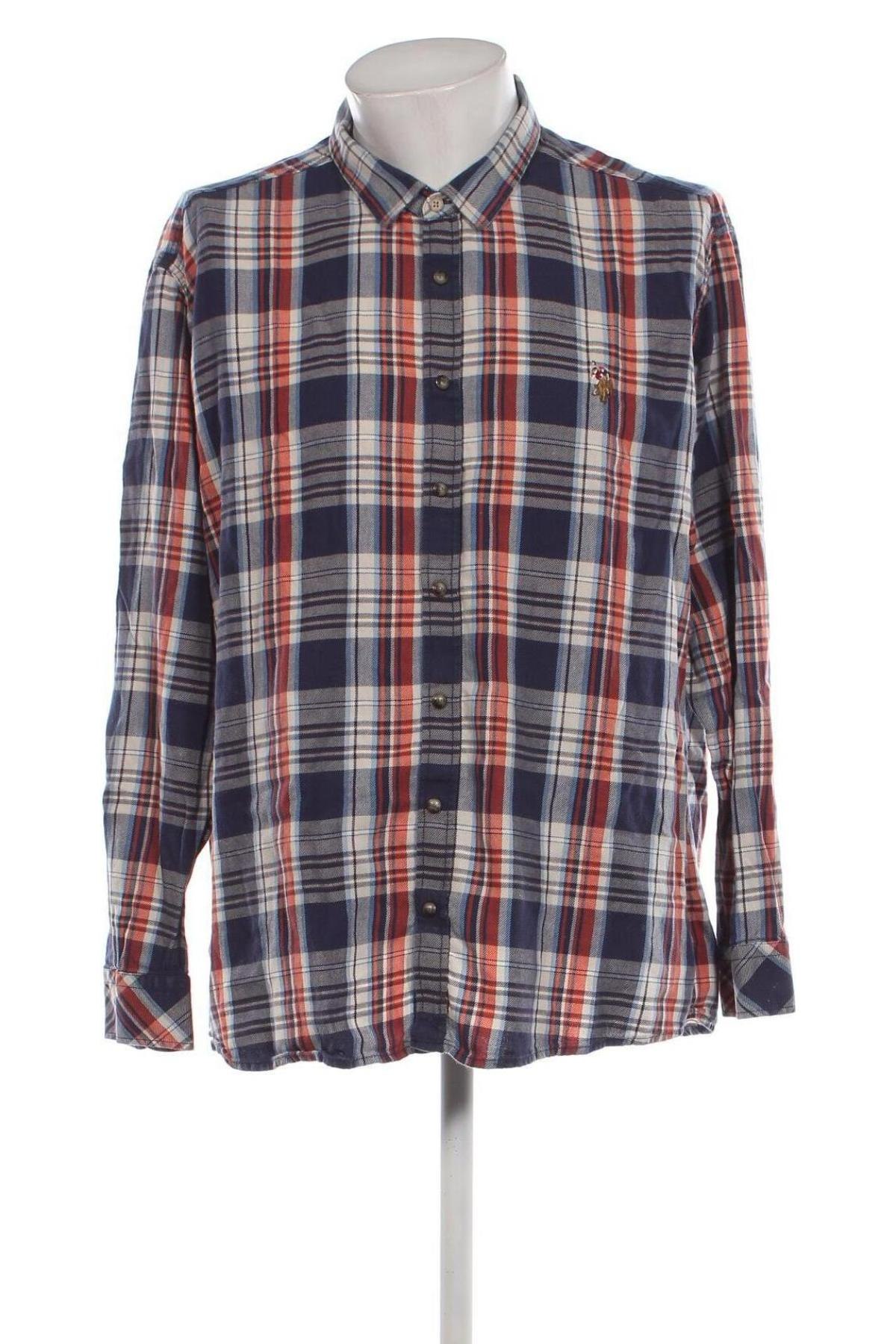 Herrenhemd U.S. Polo Assn., Größe 3XL, Farbe Mehrfarbig, Preis 16,88 €