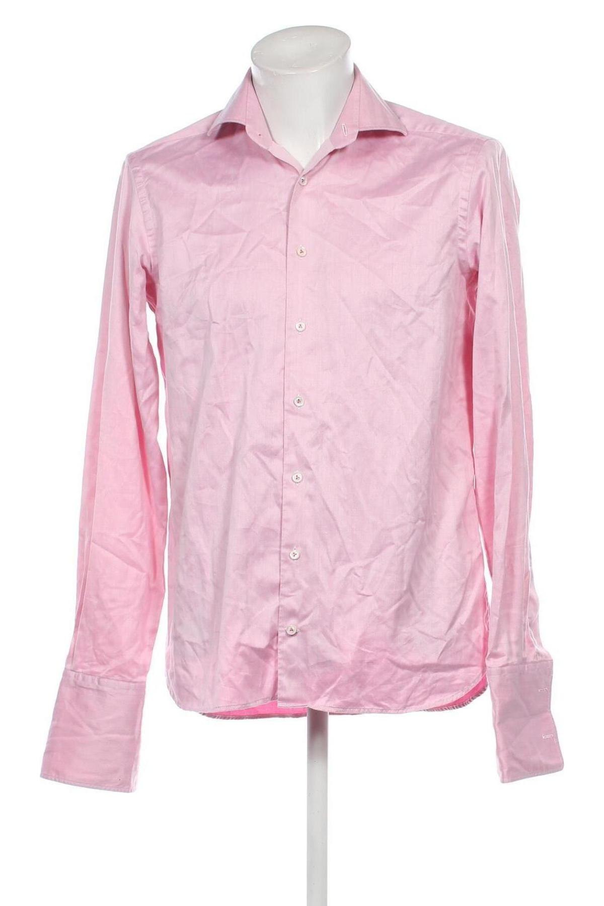 Herrenhemd Van Laack, Größe M, Farbe Rosa, Preis € 52,19