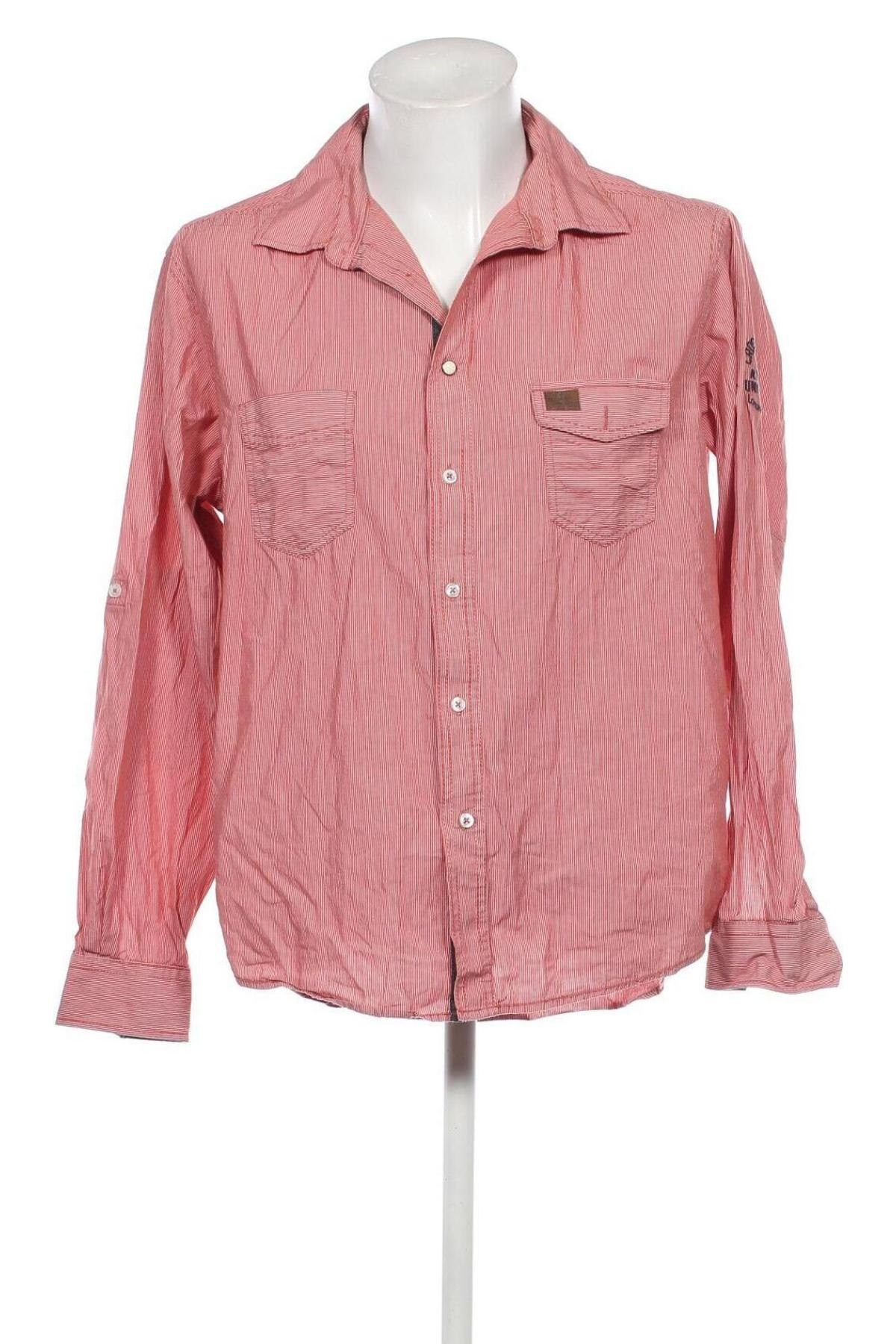 Ανδρικό πουκάμισο Van Linnen, Μέγεθος XL, Χρώμα Ρόζ , Τιμή 10,76 €
