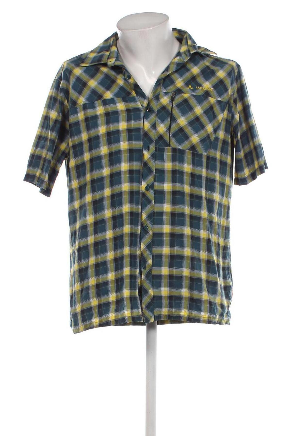 Ανδρικό πουκάμισο Vaude, Μέγεθος L, Χρώμα Πολύχρωμο, Τιμή 16,33 €